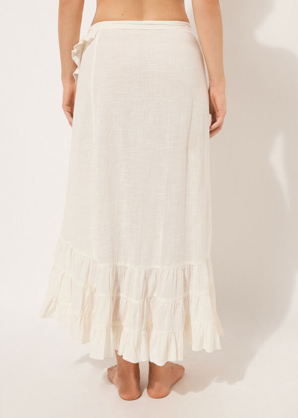 Calzedonia Long Ruffled Skirt