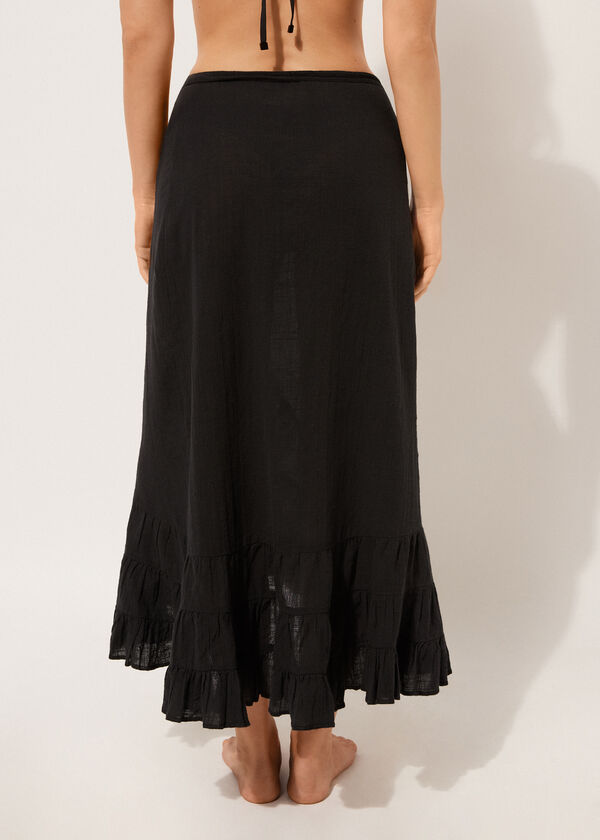 Calzedonia Long Ruffled Skirt