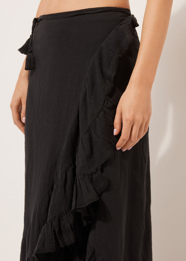 Calzedonia Long Ruffled Skirt