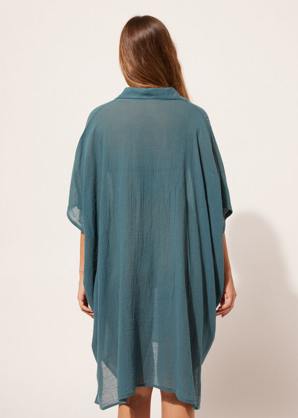 Calzedonia Shirt-Style Kaftan