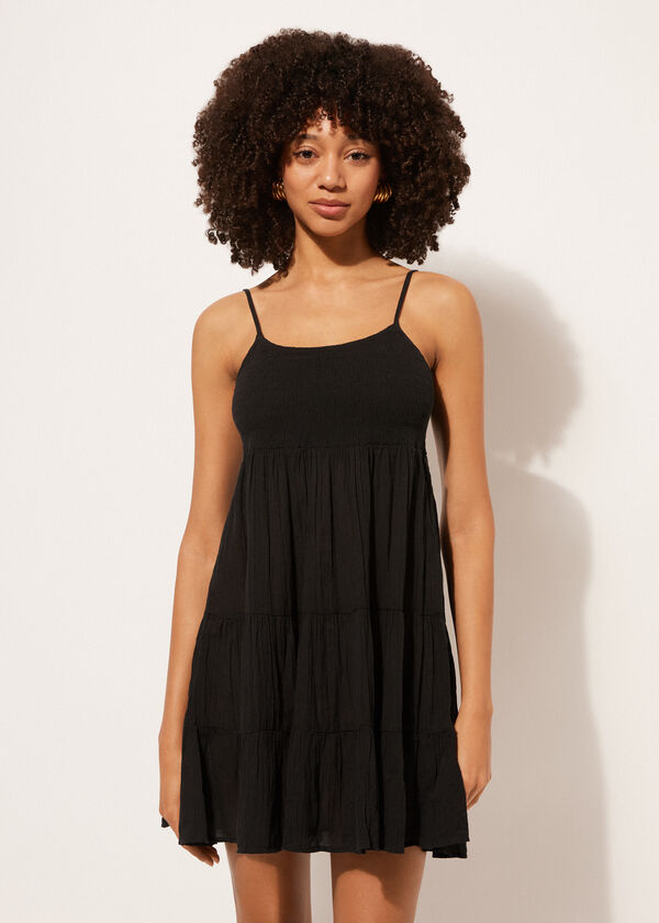 calzedonia Short Ruffle Dress