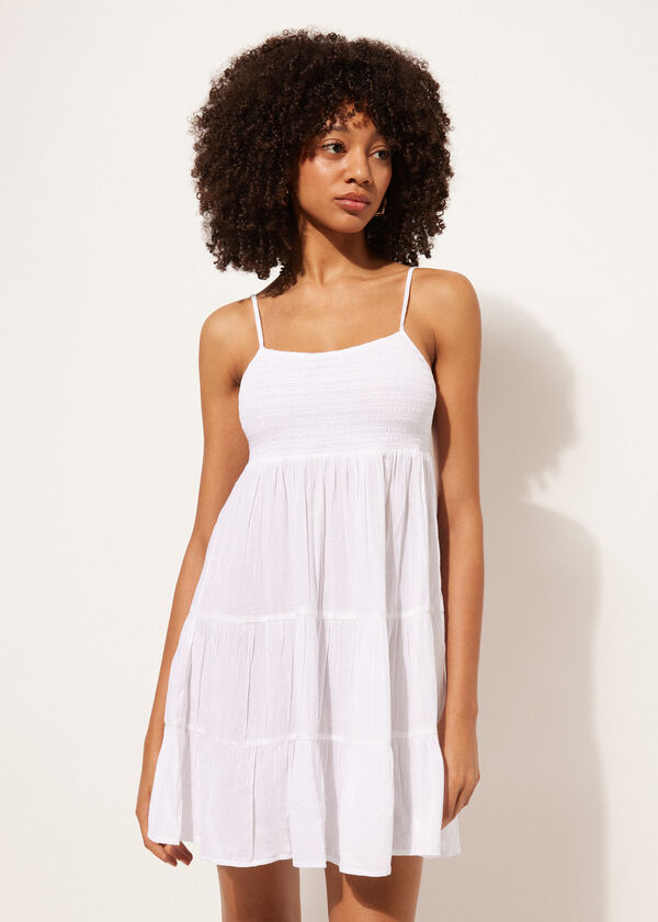 calzedonia Short Ruffle Dress