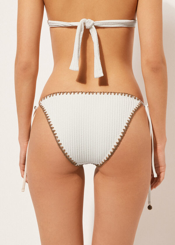 Calzedonia String Swimsuit Bottom Bicolor