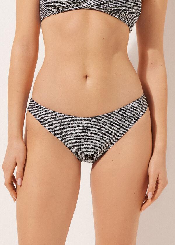 calzedonia Swimsuit Bottom Black Dots