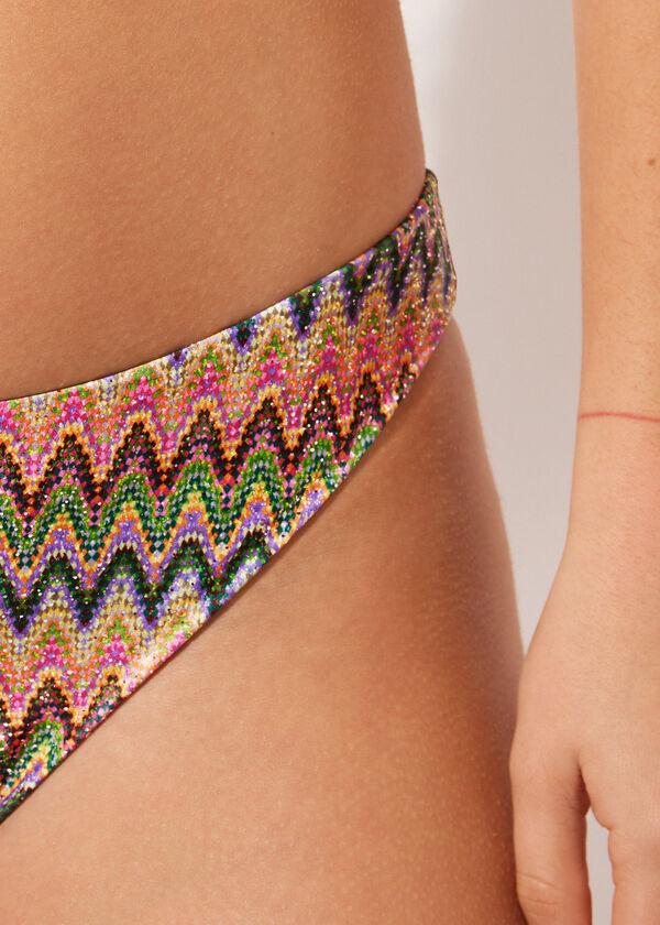 Calzedonia Swimsuit Bottoms Bright Optical