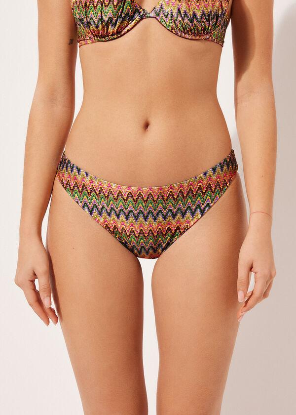 calzedonia Swimsuit Bottoms Bright Optical