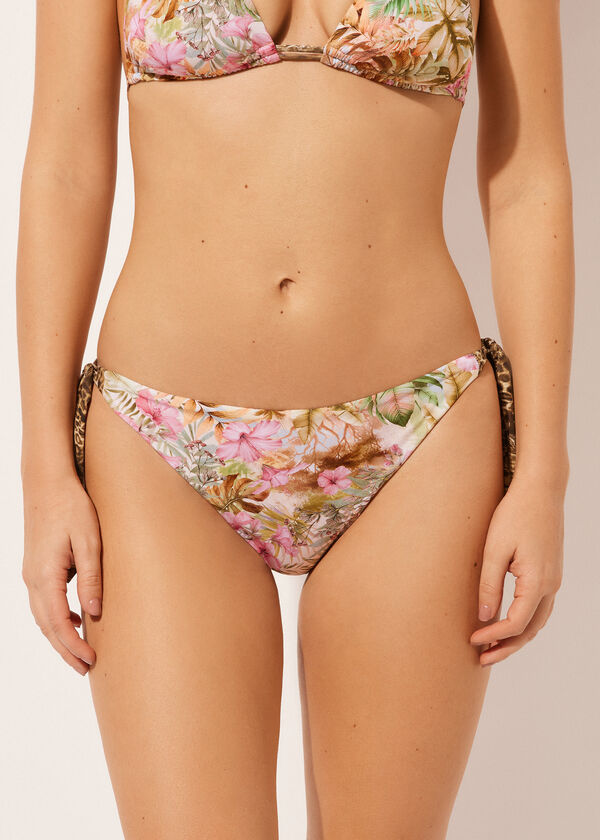 calzedonia Swimsuit Bottoms Wild Tropics