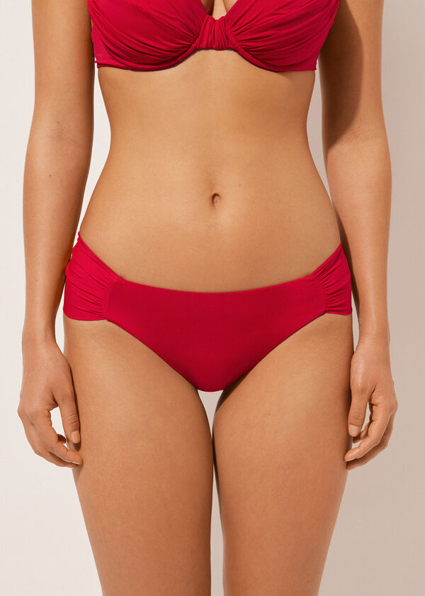 calzedonia Draped Brazilian Swimsuit Bottom Indonesia