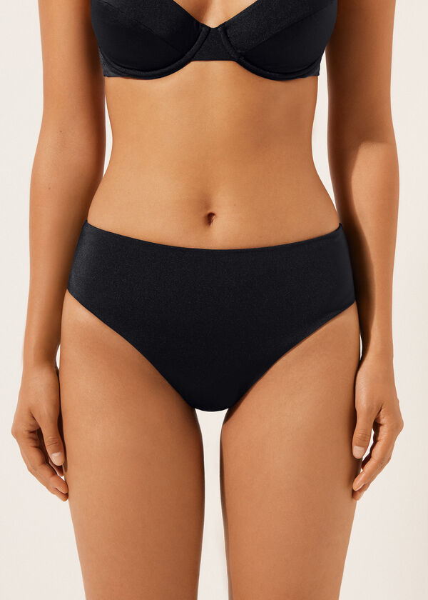 calzedonia High Waist Brazilian Swimsuit Bottoms Corset Charm