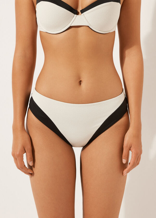 calzedonia High Waist Swimsuit Bottoms Double Bikini