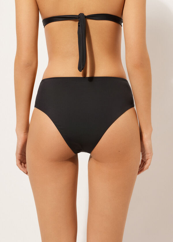 Calzedonia High-Waisted Brazilian Swimsuit Bottoms Scultura