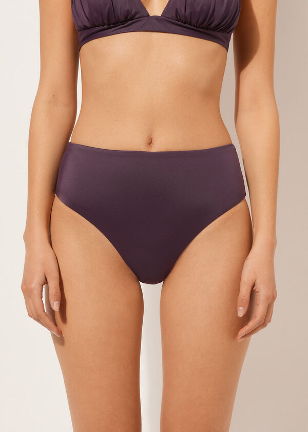 calzedonia High-Waisted Brazilian Swimsuit Bottoms Scultura