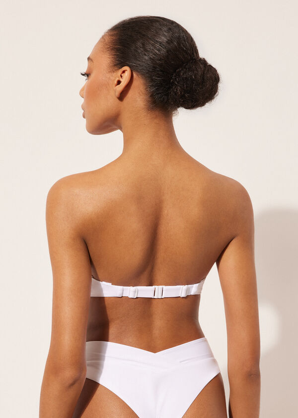 Calzedonia Lightly Padded Bandeau Swimsuit Top Indonesia