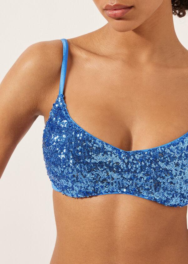 Calzedonia Removable Padding Tank-Style Swimsuit Top Glowing Surface