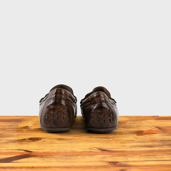 Calzoleria Toscana 2515 Calzoleria Toscana Buff Calf Dip-Dyed Driver Moor