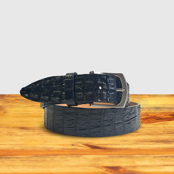 calzoleria toscana 4187 Calzoleria Toscana Hornback Dress Casual Belt Black