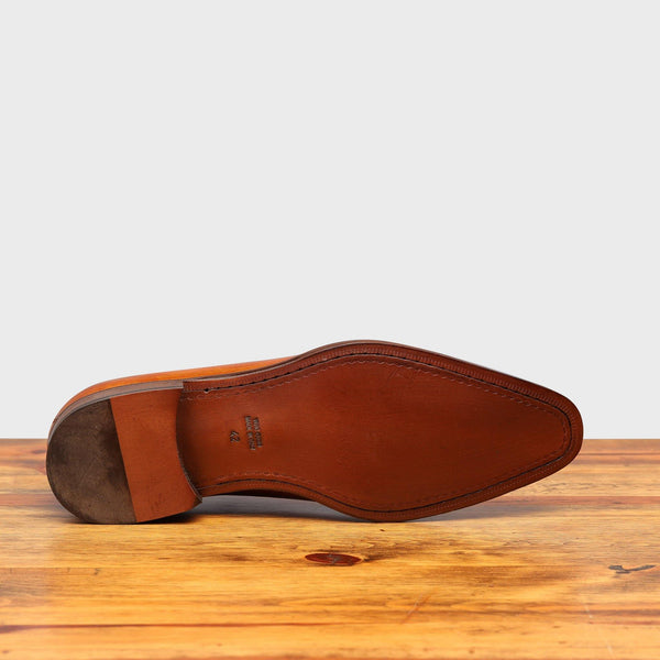 Calzoleria Toscana 4633 Calzoleria Toscana Cayenne Calf Wholecut Balmoral Dark Caramel