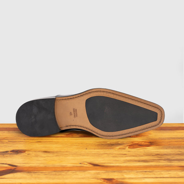 Calzoleria Toscana 4849 Calzoleria Toscana Patent Leather Cap Toe Black