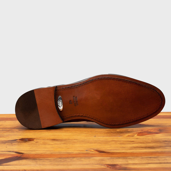 Calzoleria Toscana 5034 Calzoleria Toscana Men's Crocodile Loafer Mahogany