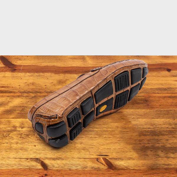 Calzoleria Toscana 5124 Calzoleria Toscana Men's Nile Crocodile Driver Brick