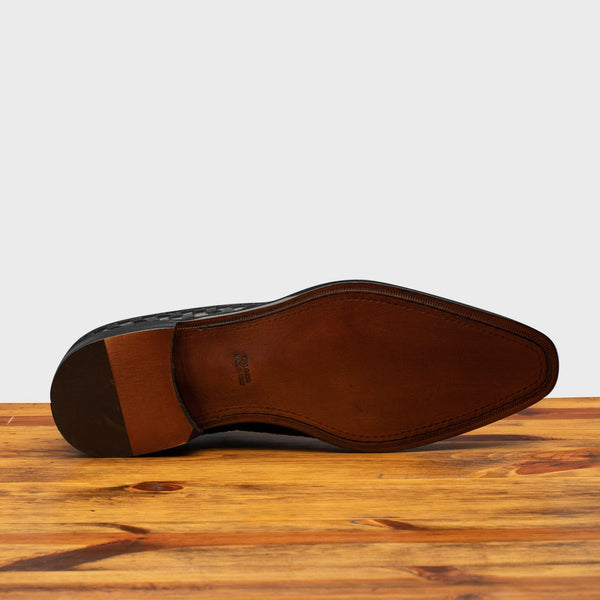 Calzoleria Toscana 5373 Calzoleria Toscana Woven Lace-Up Black