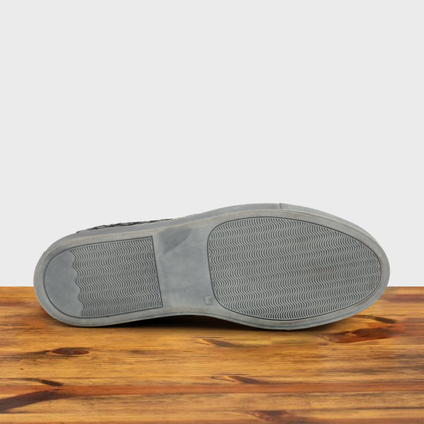 Calzoleria Toscana 6201 Calzoleria Toscana Dip-Dyed Woven Low Top Black