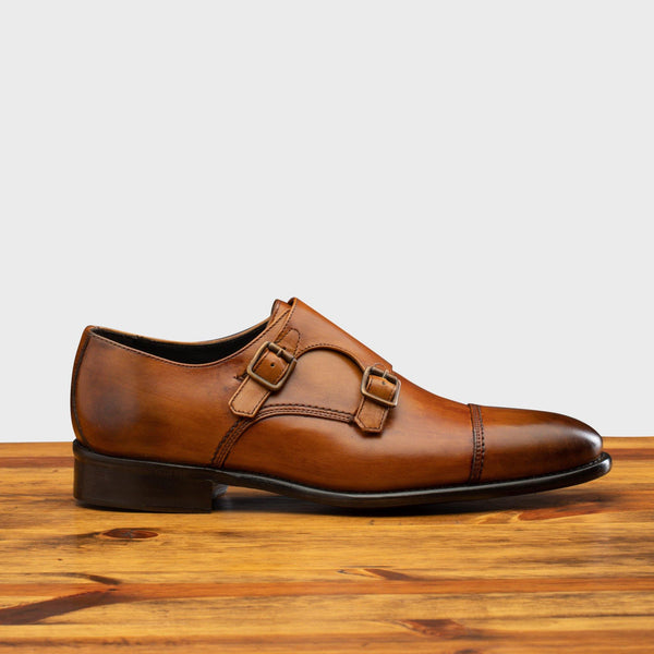 calzoleria toscana 6582 Calzoleria Toscana Monk strap Cap Toe Dark Caramel calzoleria toscana 6582 Calzoleria Toscana Monk strap Cap Toe Dark Caramel