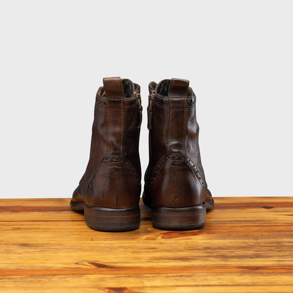 Calzoleria Toscana 7149 Calzoleria Toscana Dip-Dyed Diver Combat Boot Brown