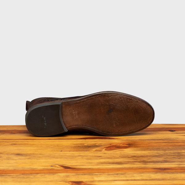 Calzoleria Toscana 7149 Calzoleria Toscana Dip-Dyed Diver Combat Boot Brown