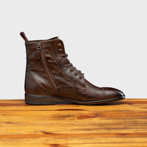 calzoleria toscana 7149 Calzoleria Toscana Dip-Dyed Diver Combat Boot Brown calzoleria toscana 7149 Calzoleria Toscana Dip-Dyed Diver Combat Boot Brown