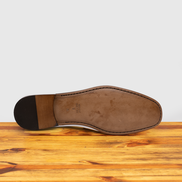 Calzoleria Toscana 8616-M Calzoleria Toscana Buff Calf Loafer White