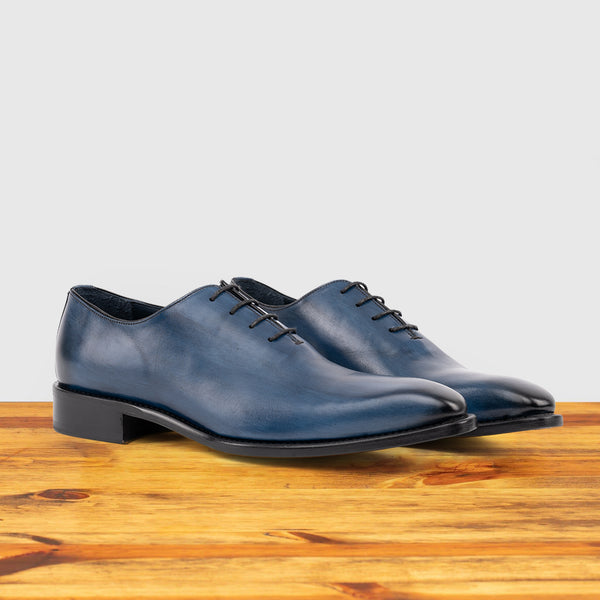 Calzoleria Toscana 9973 Calzoleria Toscana Wholecut Oxford Ocean Blue