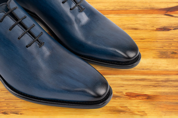 Calzoleria Toscana 9973 Calzoleria Toscana Wholecut Oxford Ocean Blue