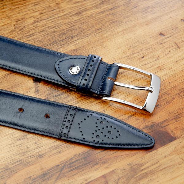 Calzoleria Toscana C1732 Calzoleria Toscana Medallion Dress Belt Black