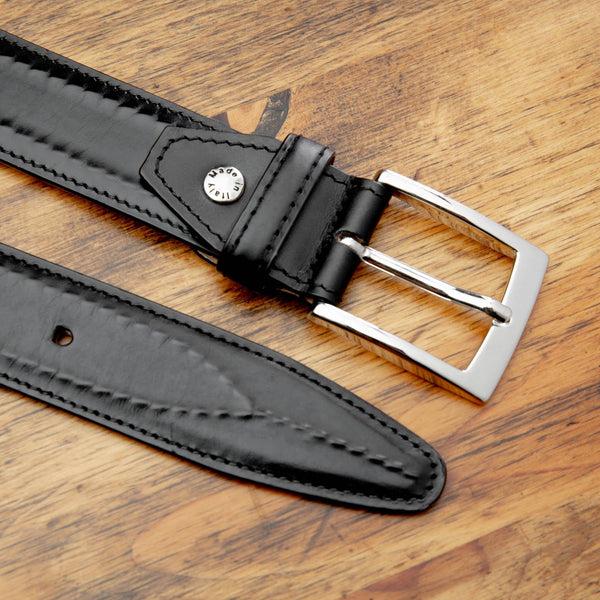 Calzoleria Toscana C2216 Calzoleria Toscana Inner Stitched Dress Belt Dark Caramel