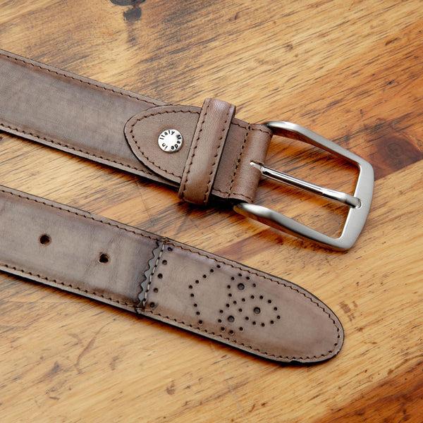 Calzoleria Toscana C5677 Calzoleria Toscana Artisan Dress Belt Graphite