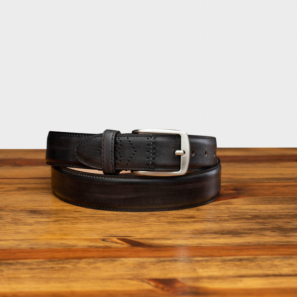 Calzoleria Toscana C5677 Calzoleria Toscana Artisan Dress Belt Graphite