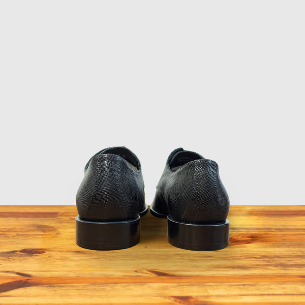 Calzoleria Toscana Calzoleria Toscana Budrio Saffiano Leather Lace-Up Black