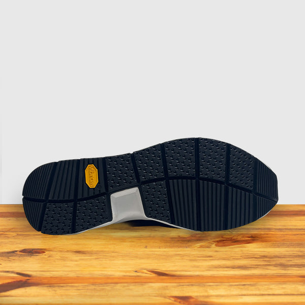 Calzoleria Toscana Calzoleria Toscana Caiano Crocodile Dip-Dyed Sneaker Blue