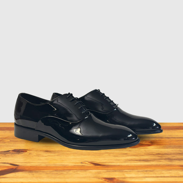 Calzoleria Toscana Calzoleria Toscana Epona Patent Leather Lace-Up Black