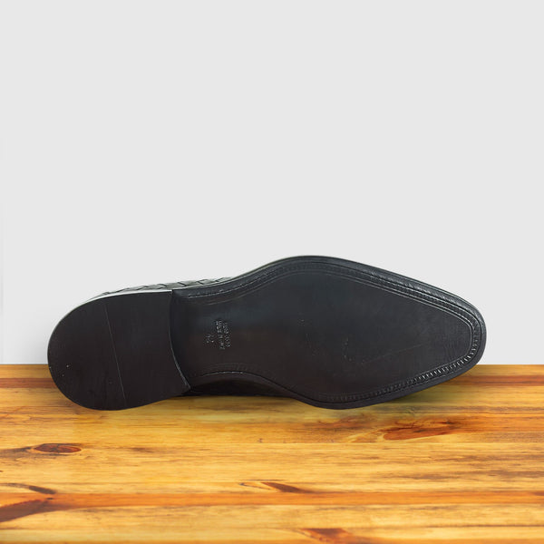 Calzoleria Toscana Calzoleria Toscana Gesso Woven Dress Loafer Emerald Green