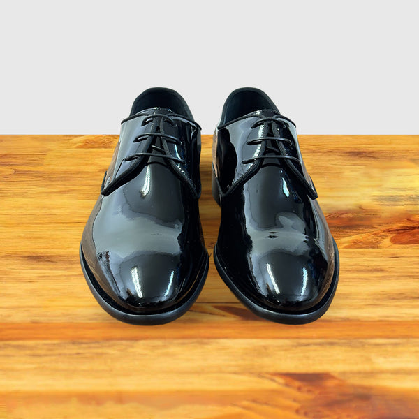 Calzoleria Toscana Calzoleria Toscana Orfeo Patent Leather Lace-Up Black