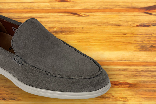 Calzoleria Toscana Calzoleria Toscana Sommo Venetian Suede Loafer Gray