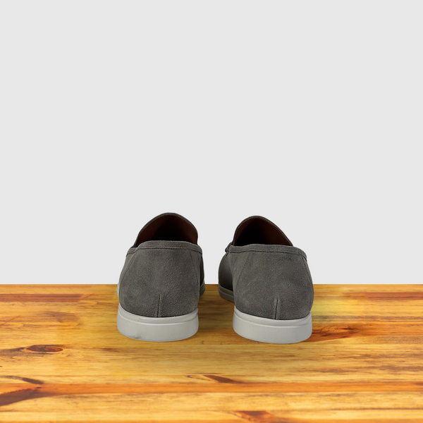 Calzoleria Toscana Calzoleria Toscana Sommo Venetian Suede Loafer Gray