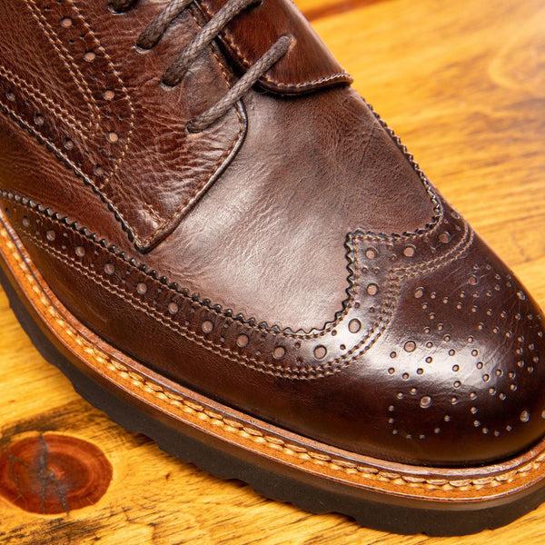 Calzoleria Toscana D277 Calzoleria Toscana Dip-Dyed Wingtip Brown