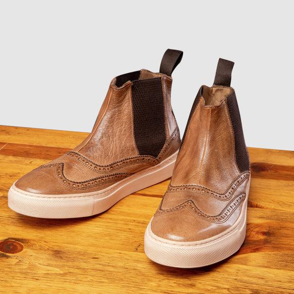 Calzoleria Toscana D741 Calzoleria Toscana Ankle Sneaker Moor