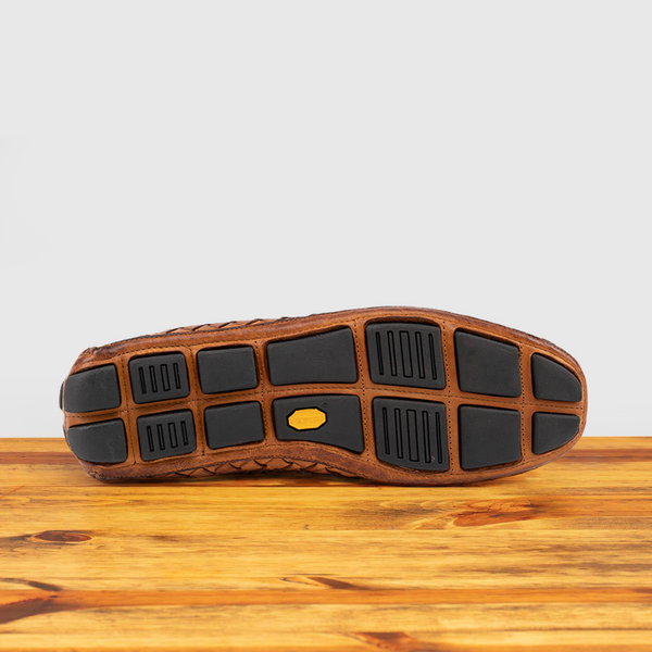 Calzoleria Toscana E945 Calzoleria Toscana New Rendo Woven Driver Brick