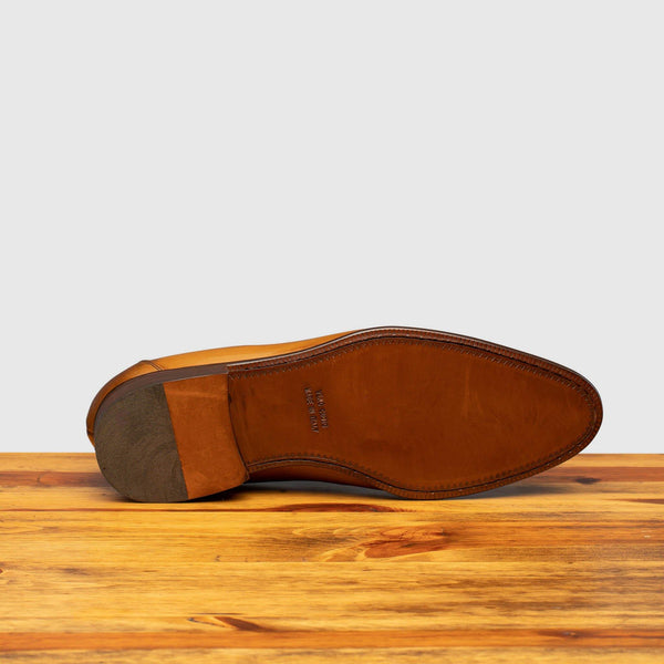 Calzoleria Toscana H614 Calzoleria Toscana Silver Tassel Slip-On Chestnut