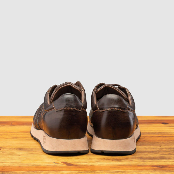 Calzoleria Toscana H703 Calzoleria Toscana Sixty Seven Runner Dark Brown