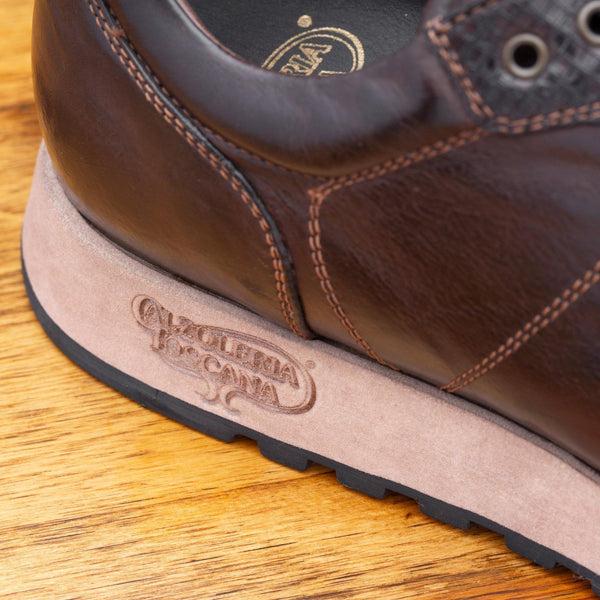 Calzoleria Toscana H703 Calzoleria Toscana Sixty Seven Runner Dark Brown